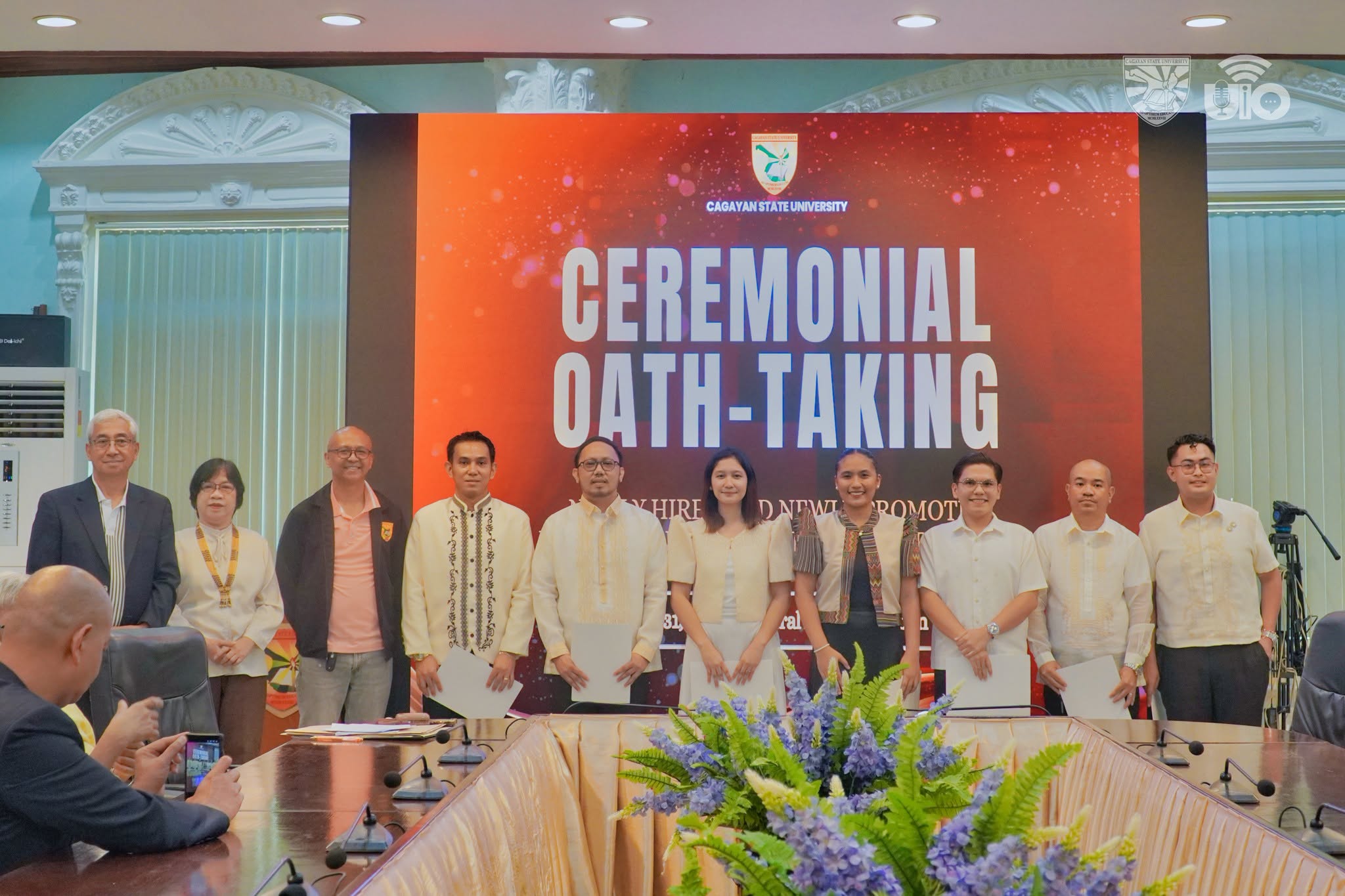 OIC PRESIDENT IBAÑEZ ADMINISTERS OATH TO 89 NEWLY HIRED AND PROMOTED CSU EMPLOYEES photo 25